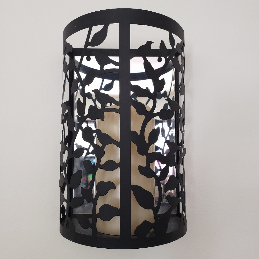 Shabby Chic Bird Wall Sconce